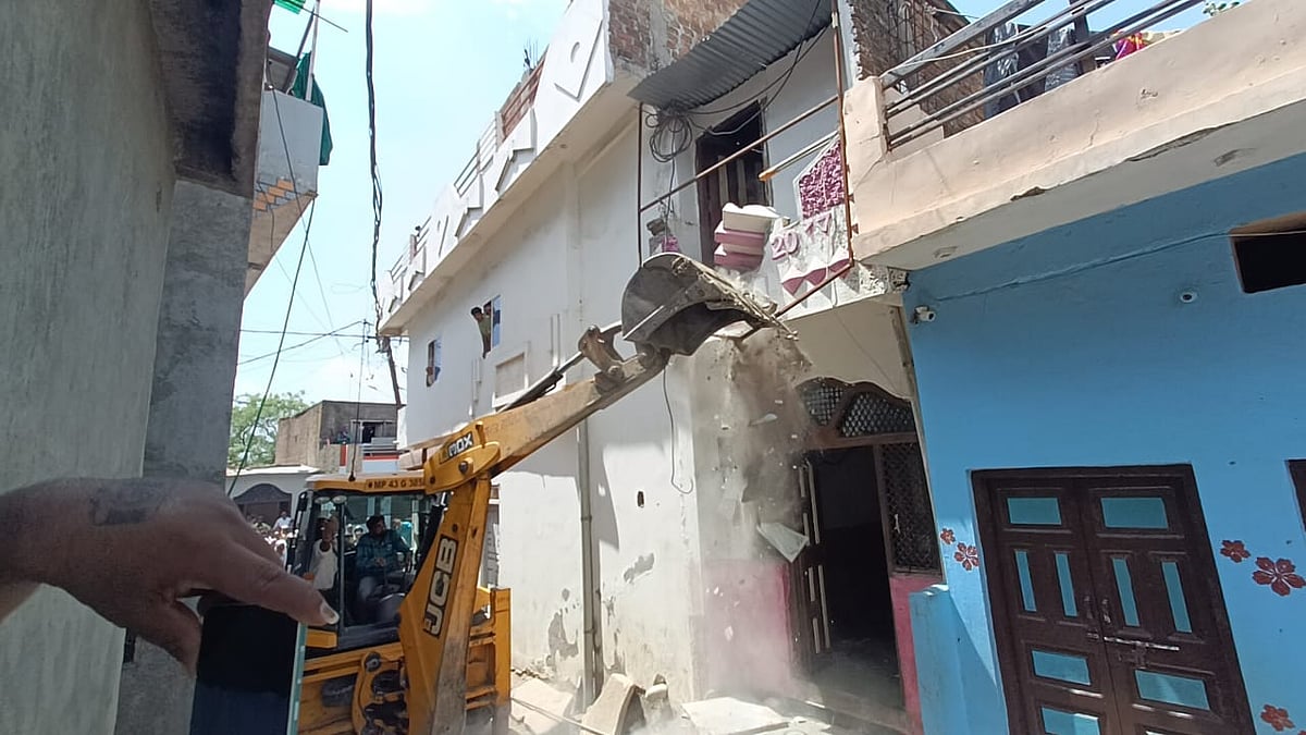 Houses of suspects demolished